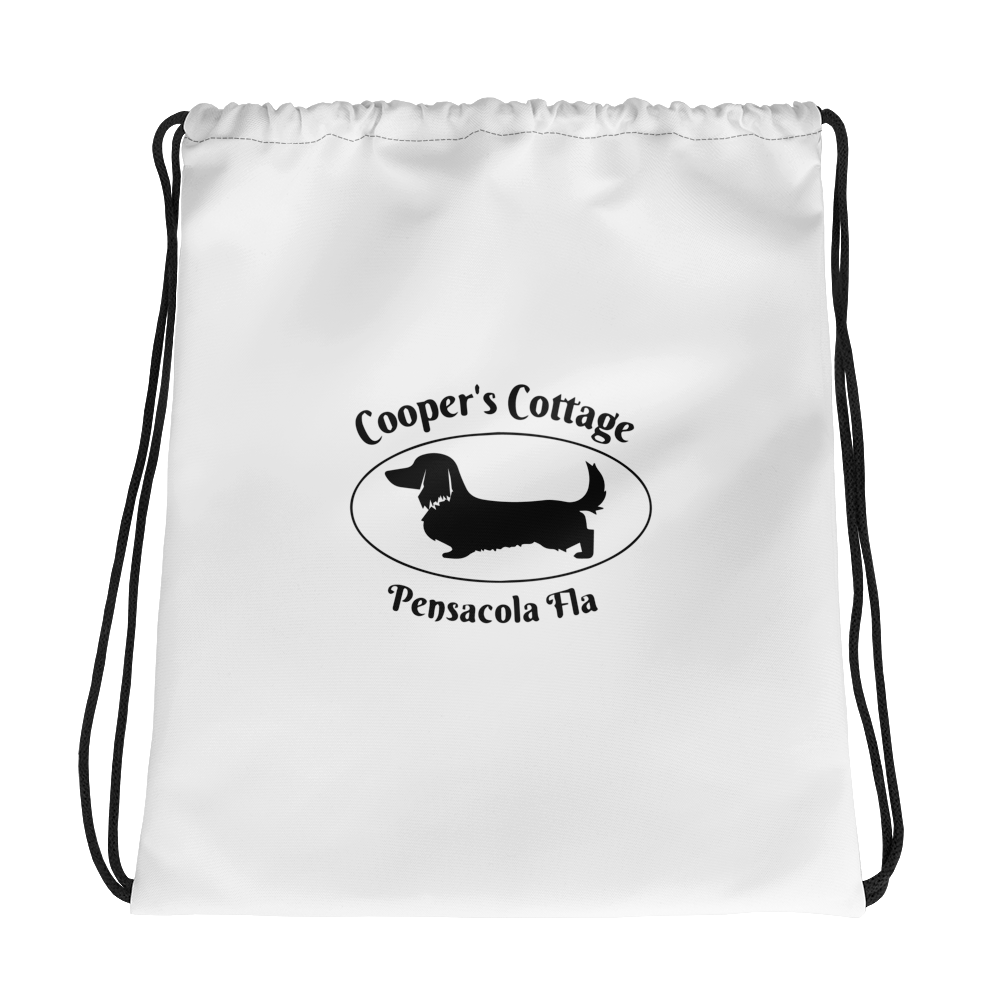 Cooper's Cottage Drawstring Bag