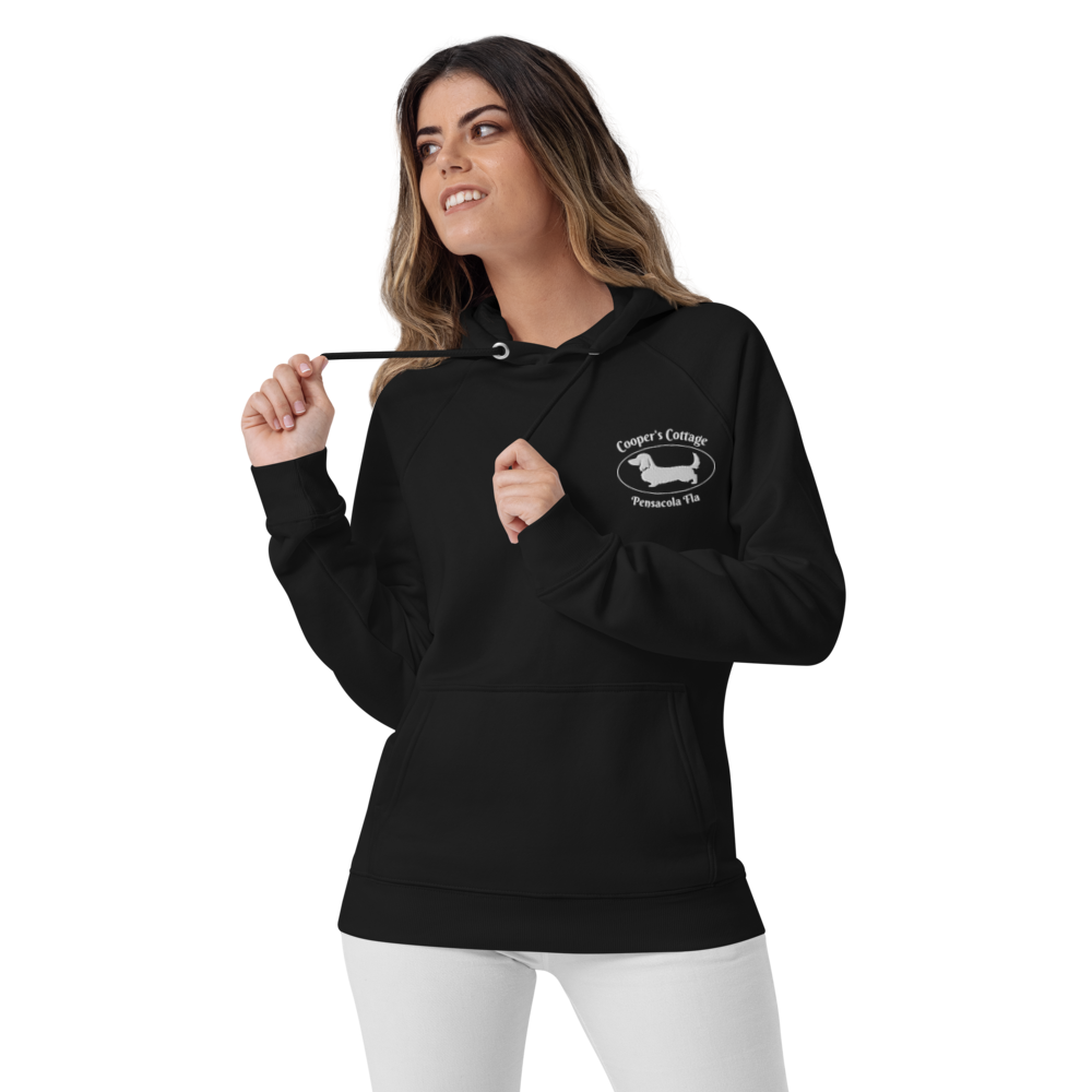 Cooper's Cottage Embroidered Unisex Raglan Hoodie