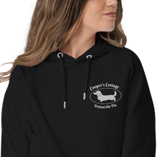 Load image into Gallery viewer, Cooper&#39;s Cottage Embroidered Unisex Raglan Hoodie
